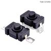 5Pcs 1.5A 250V Flashlight Switches Self Locking SMD KAN-28 Push Button Switches