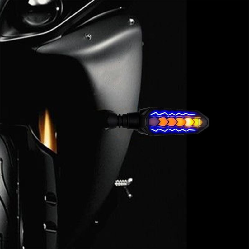 1 Pair Turning Indicators Blinker Motorbike Modification Accessories Running Indicator Lamp Motorcycle Turn Signals Lamp