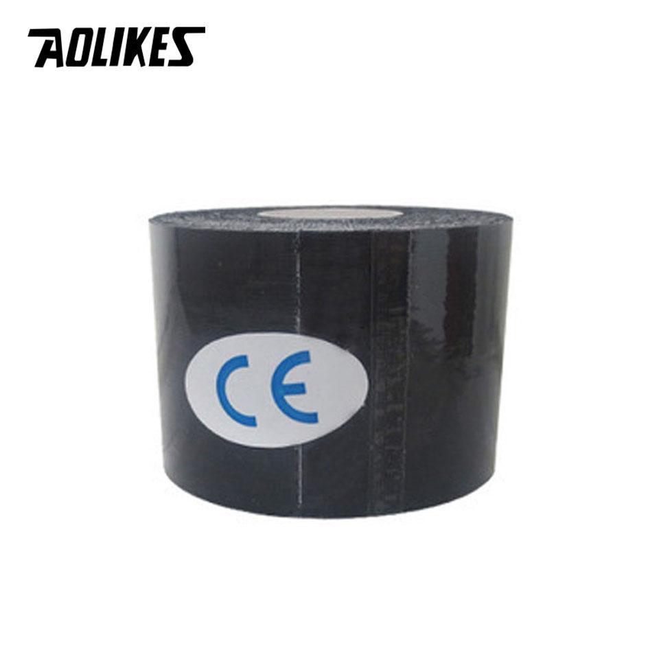 Aolikes 2 Size Kinesiology Tape Breathable Waterproof Sports Tape for Knee Muscle Pain Relief Athletic Recovery