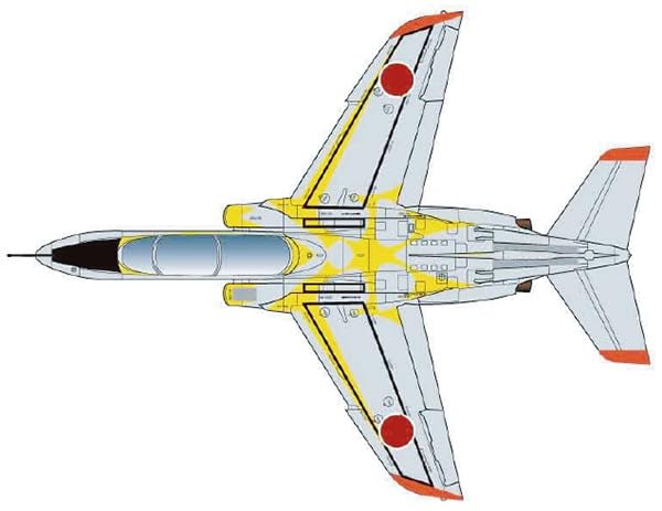 PLATZ JASDF T-4 3rd Air Wing 50th Anniversary Commemorative Aircraft Decal Plastic Model Parts JD-34