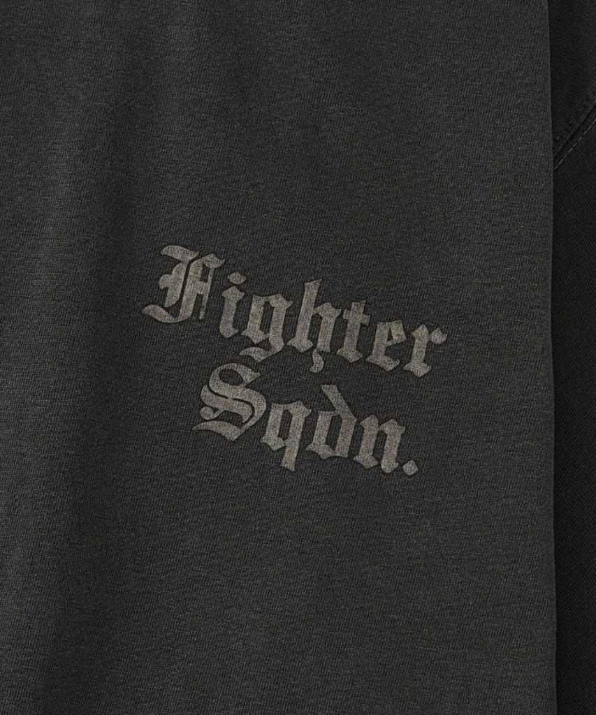 OUTSTANDING Mil Series Tee(Fighter Sqdn)_Pigment Charcoal