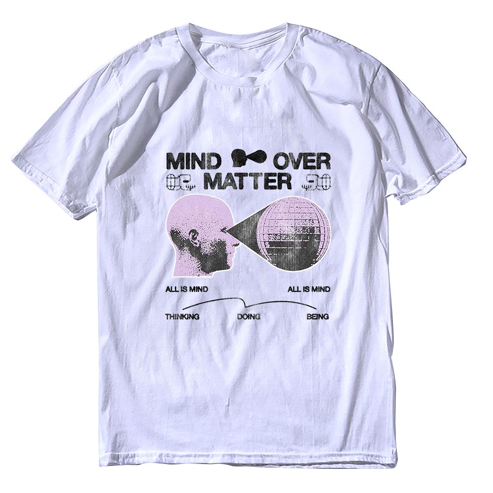 Coolmind ZF007 High Quality Exclusive Graphic 100% Cotton Men T Shirt Big Size Streetwear Loose Men Tshirt O-neck Tee Shirt Tops