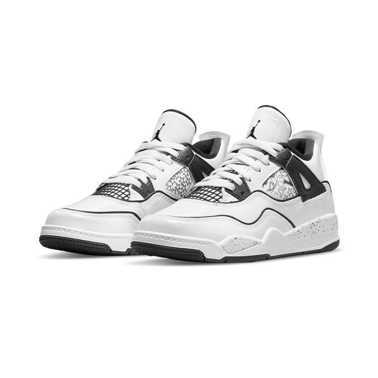 Air Jordan 4 Retro SE 'DIY' PS Unisex Kids' Casual Retro Shoes DC4100-100