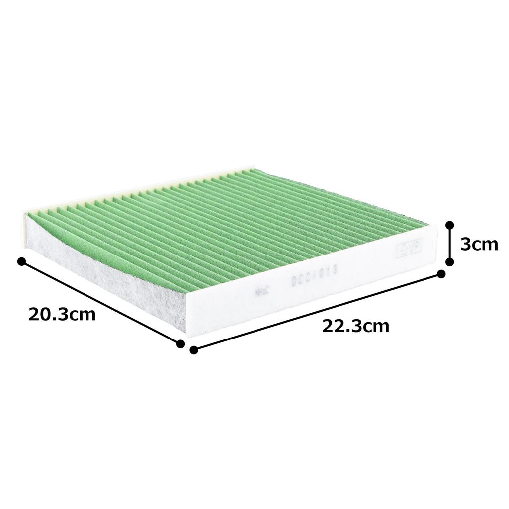 DENSO Car Air Conditioner Clean Air Filter DCC1013 High Dust Antibacterial and compatibility confirmation Filter, (014535-3060), Removal, PM2.9
