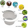 Panier de skimmer pour piscine enterrée avec poignée – filtre de remplacement en polypropylène