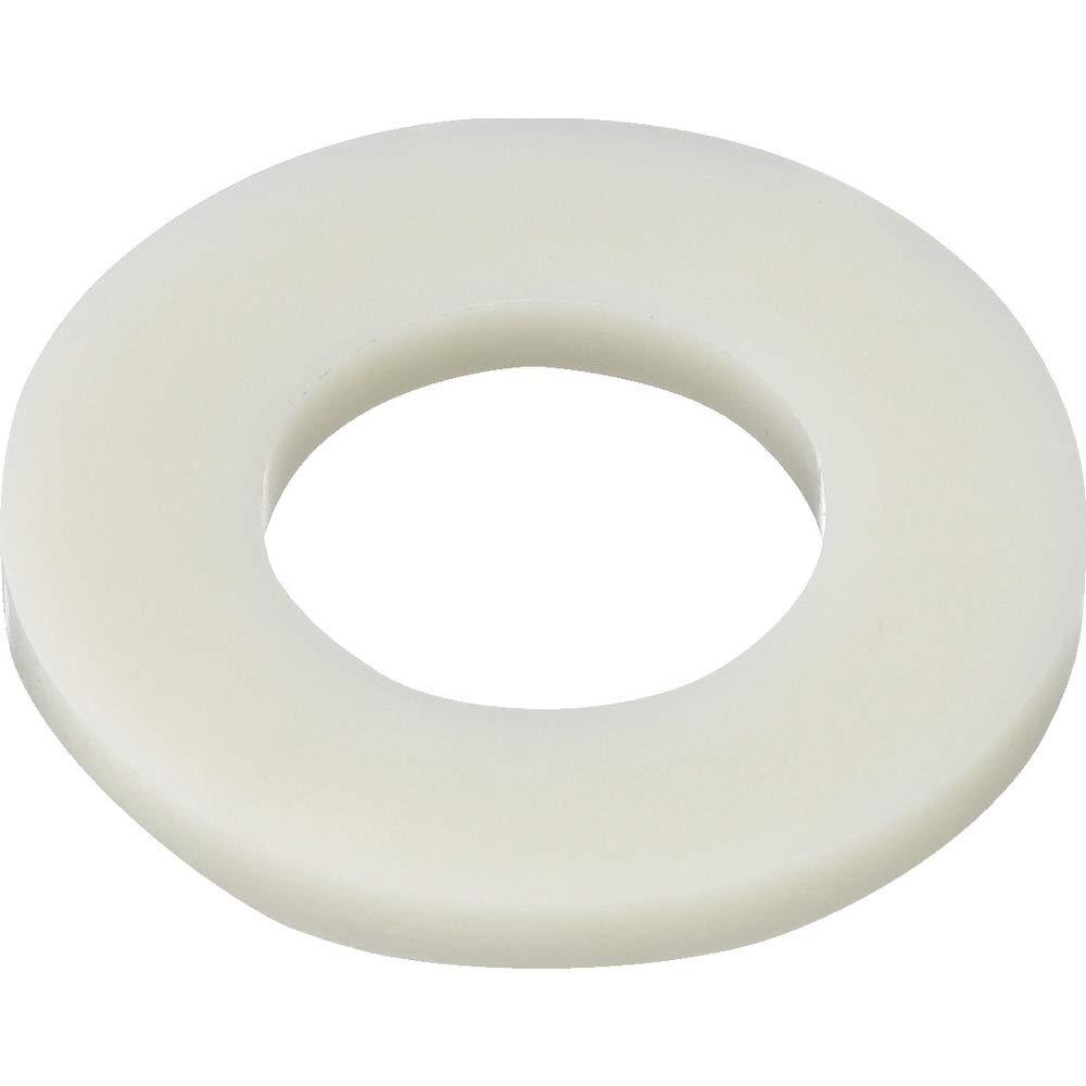 TRUSCO Glass Fiber Reinforced Polyamide MXD6 RENY Washers for Pack of M6, 50, BRENY-WM6X6.4-12.5-1.6