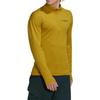 adidas Sleeve Letter Print Half-Zip Long-Sleeve T-Shirt Men Tops Yellow HI1309