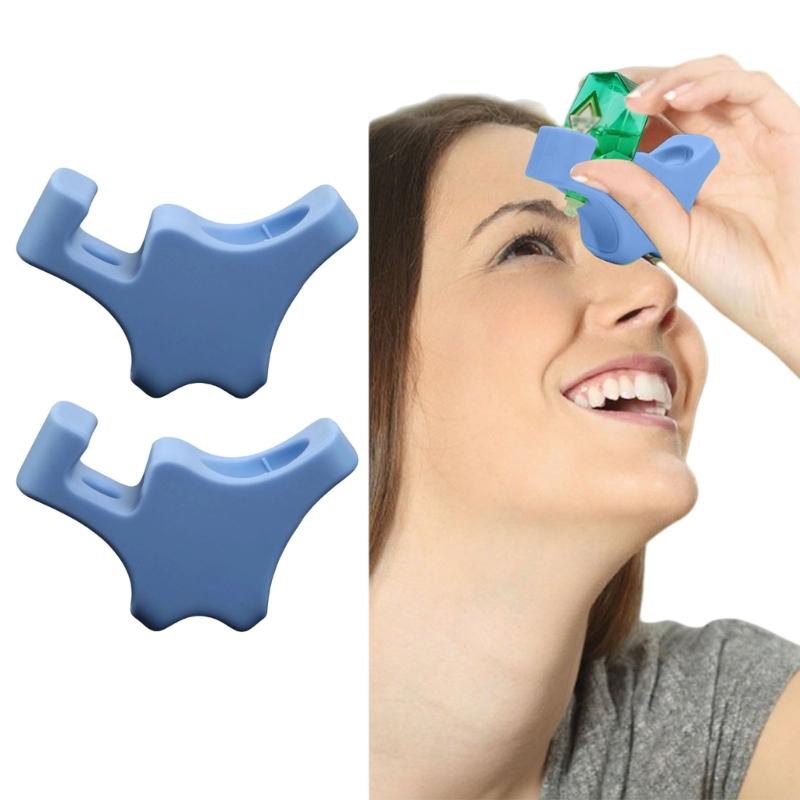 Siliconen Oogdruppel Gids Applicator Makkelijk Gebruik Oogdruppel Hulp voor Verzorgers Ouderen Visueel Gehandicapten Ergonomisch