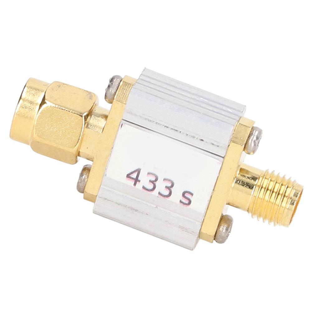 433MHz Bandpass Filter SMA Interface Band Pass Filter Module for RFID Receiver 50 Ohms