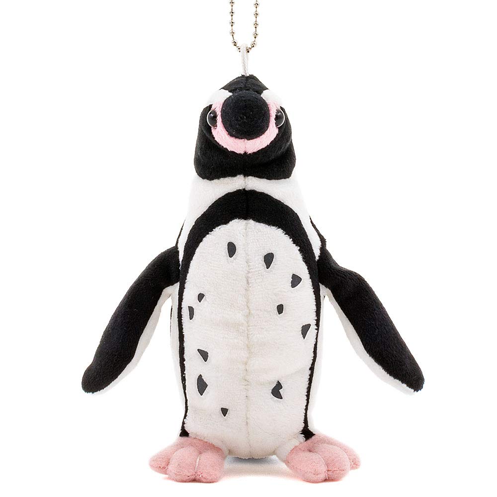COLORATA Humboldt Penguin Plush Mascot (Realistic Bird with Chain) Cute Bird Penguin Keychain Doll Gift (Twice Tested) Christmas Present