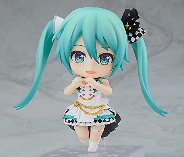 Nendoroid Project Sekai Barevná Hatsune Miku Hatsune Miku Stage World malovaná pohyblivá figurka G12495 Stage! výkon. Ver. ABS&PVC bez vodního kamene