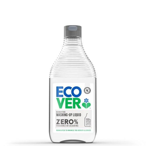 

Ecover Zero Dishwashing Detergent, 450ml Bottle (Fragrance-Free, Color-Free) ecover Kitchen Detergent, Grease-Removing, Bulk Purchase
