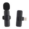 Wireless Microphone Lavalier Lapel Microphone Clip On Video Mic for Live Outdoor Mobile Phone
