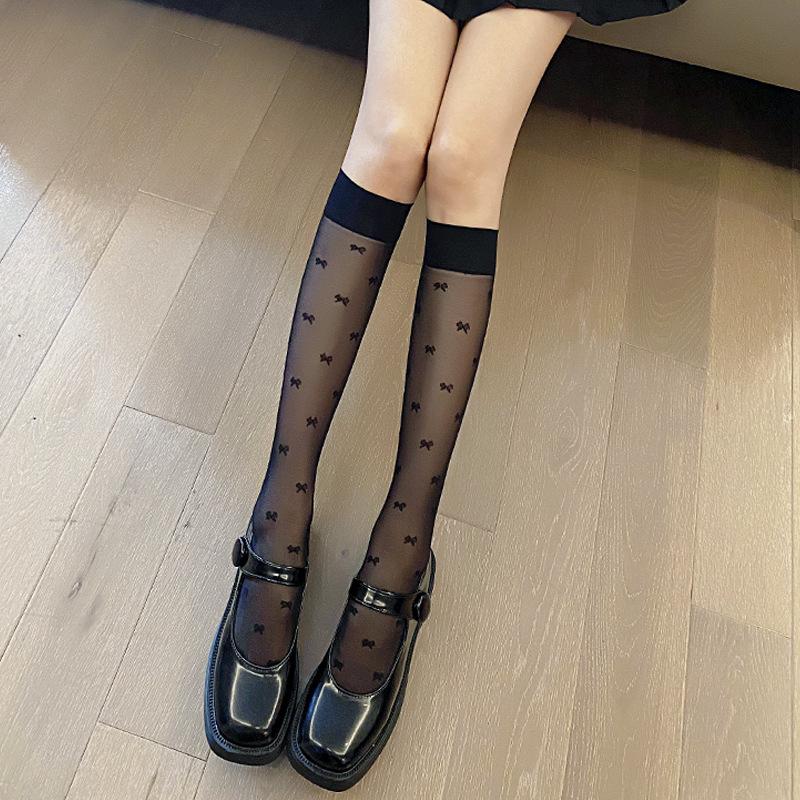 Women's Durable Anti-Snag Over-the-Knee Slimming Socks - Spring/Summer Thin Mid-Calf Design