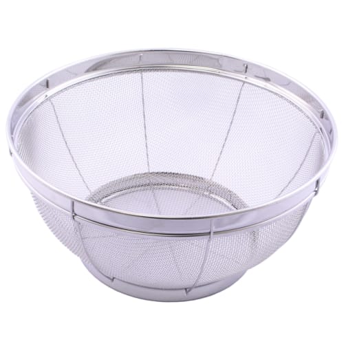 Inoue Wire Mesh Industry Jumbo Strainer, 37cm, 18-8 Stainless Steel, Made in Japan, 8-sho Capacity