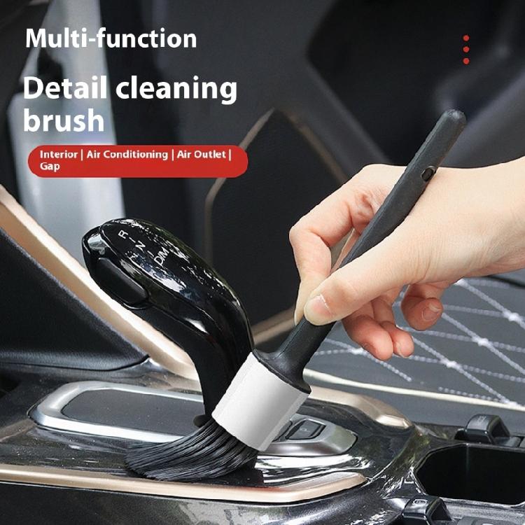 Versatilitys Auto Interior Cleaning Brushes Tool Durability Plastic Handle Safe On Leather Plastic And Metal Surfaces