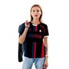 French Flag Printed Football T-shirt Breathable Sports Jersey Street Tops Unisex Casual Graphic Tee