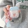Cartoon Puppy Blue Imd Cute Dog Earphone Case For Apple Airpod 3 Pro 2nd 2 1 Wireless Bluetooth Charging Box Lovely Ins Cover