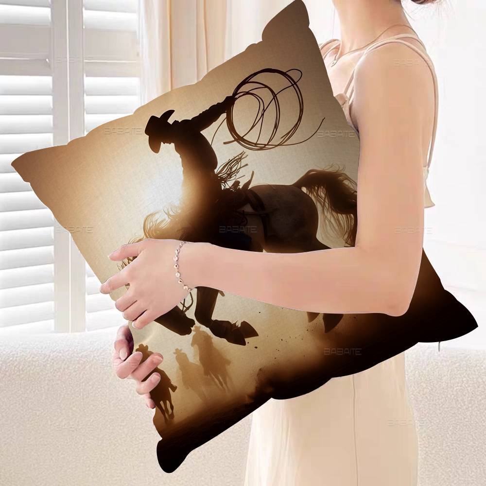 Popular Y-Yellowstone D-Dutton R-Ranch Pillow Cover Design cushion Cover decor Holiday Decorati