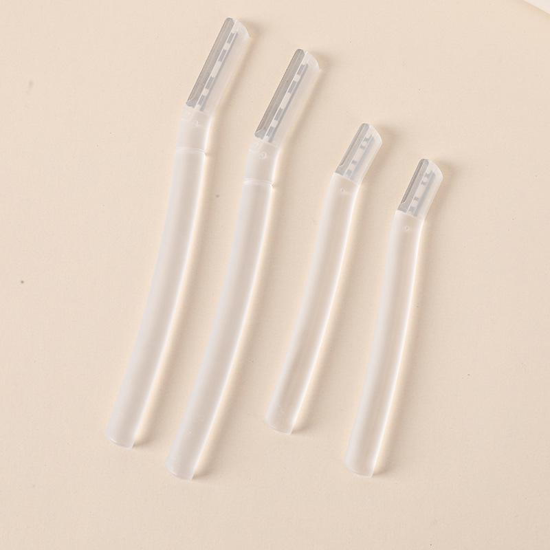 Portable Eyebrow Razor for Women with Protective Cover - Gentle Stainless Steel Blade