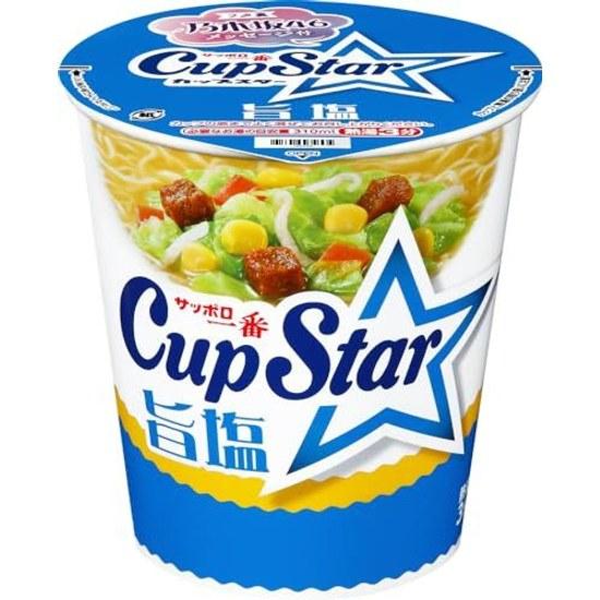 Sanyo Shokuhin Sapporo Ichiban Cup Star Umashio 75g 12 Pieces
