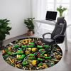 1pc Ninja Turtles Chair Carpet for Office Non-Slip,Machine Washable Rug for Office, Room - Holiday Decor - Machine Made Yy251017265