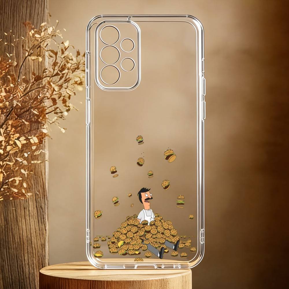 B-Bob's B-Burgers-RS Phone Case For Samsung Galaxy A71,A70,A52,A51,A40,A30 Transparent Cover