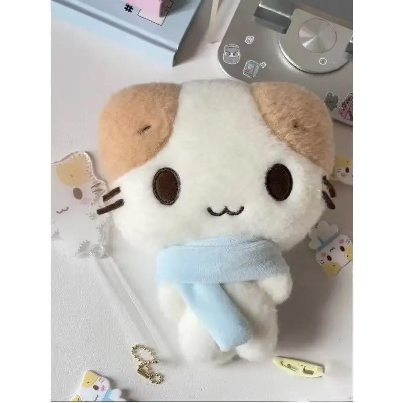 

Masyumaro Fluffy Fuwa Nyanko Cat Plush Perfect Keychain Charm Perfect Keychain Kawaii Anime Women Bag Perfect Keychains Mascot Keyring Keyholder