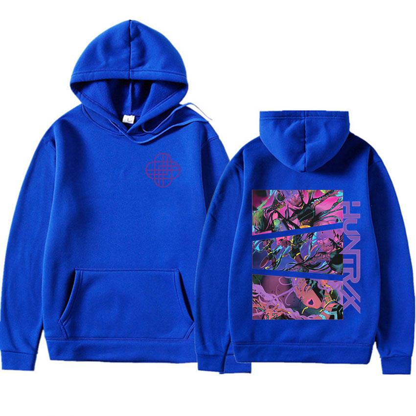 K-pop Demon Hunters Manga Graphics Sweatshirts Mens Women Harajuku High Quality Oversized Loose Casual Pullovers