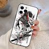 Samurai Warrior Geisha Phone Case Silicone Soft For IPhone 17 16 15 14 13 12 11 X XR Plus Pro Max Plus