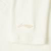 Li Ning Fitness Series Round Neck Logo Stitching Button T-Shirt Women tops ATLW096-1