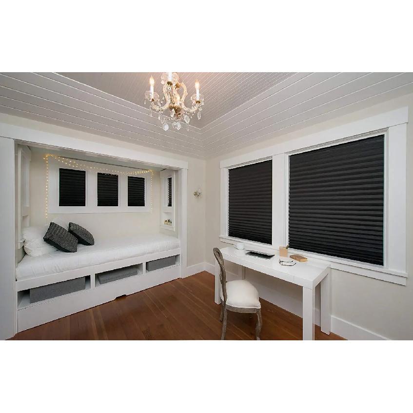 Dropshipping House Apartment Use White Blinds Adhesive Pleated Blinds Shades Window Door To Protect From Sun