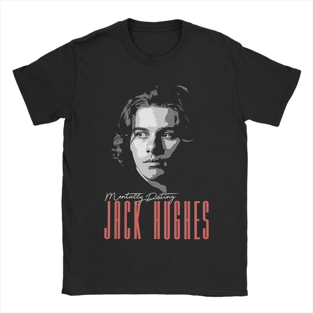 Jack Hughes TShirt Harajuku TShirts ShortSleeved Y2K Funny Tshirt Summer 100 Cotton ONeck Plus Size 5XL Clothes