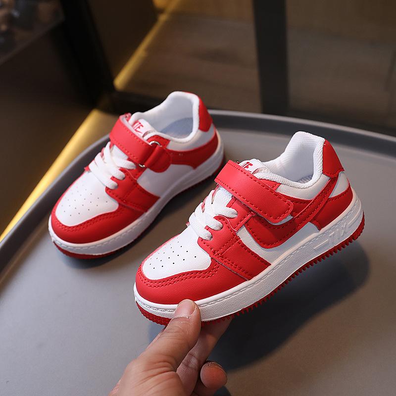 

Dunk черно-белые панда одноклассник весна и осень детские спортивные туфли на твердой подошве кеды мальчики и девочки повседневная обувь теневые серые туфли 21-26 yards 6 pairs in one hand