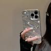 Fashion Glitter Pearl Wave Phone Case For iPhone 11 14 13 12 15 Pro Max SE 7 8 Plus X XR XS MAX Case Silicone Shockproof Cover