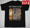 Maglietta Unisex Meshuggah Destroy Erase Improve 1995 Nera Tutte le Taglie Regalo