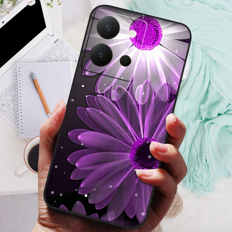For Vivo Y36 4G Case VivoY36 Y 36 Lion Wolf Silicone Soft Back Cover For VivoY36 4G Russian Version Phone Case Protective Shell