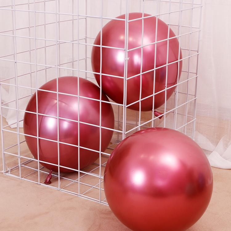 10-inch Red Latex Balloons for National Day, Mid-Autumn Festival, Weddings, Birthdays, and Party Decorations