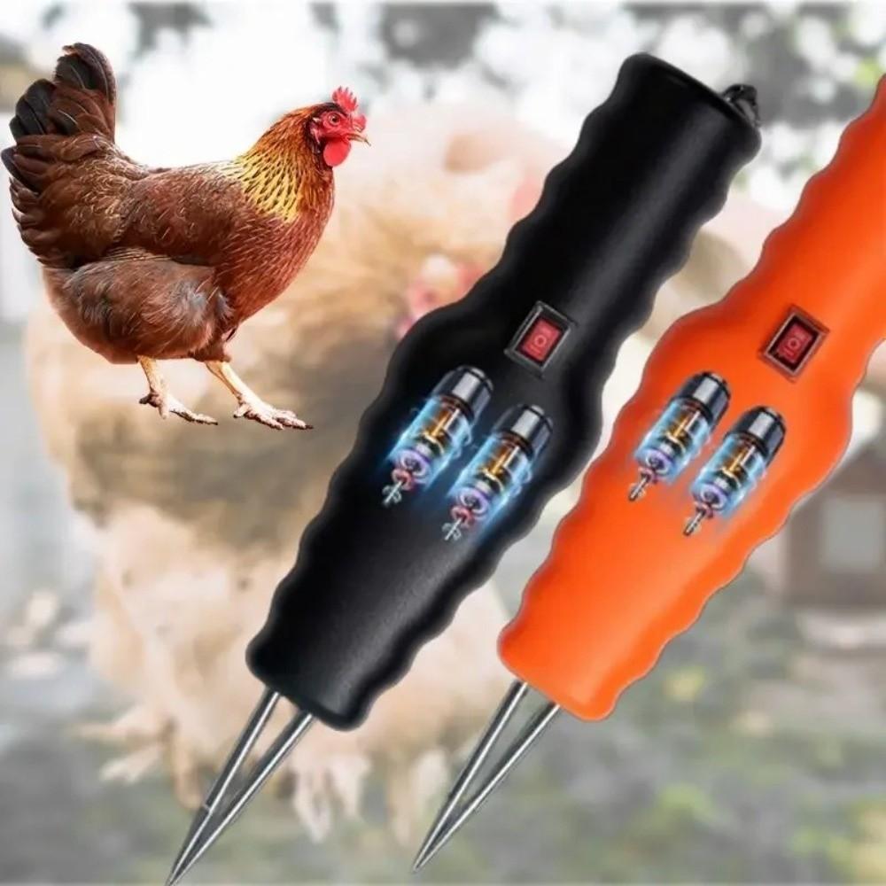 Powerful Motor Electric Poultry Plucker Ergonomic Feather Removal Plucker  Poultry Processing