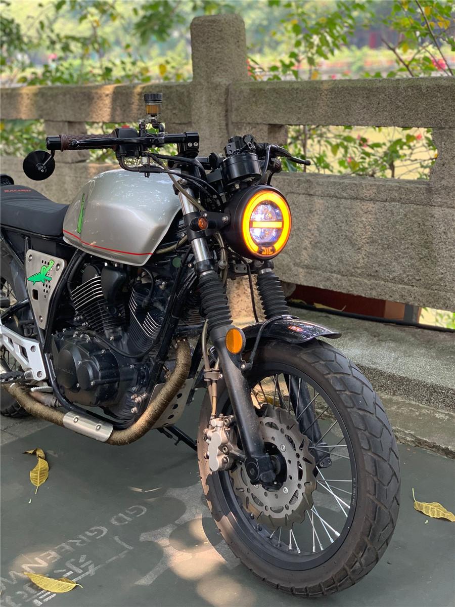 Rune headlight (white light) +41mm bracket