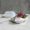 3D Handmade Conch Potted Flower Pot Mould Conch Silicone Mold Succulent Flower Pot Mold Gypsum Plaster Resin Concrete Molds