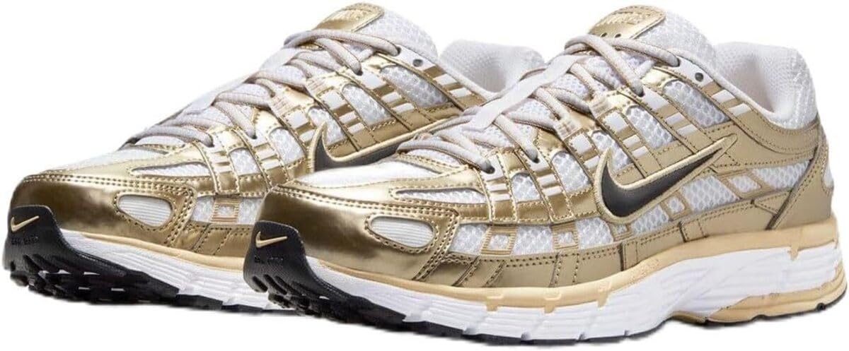 Nike GLD W GLD Size P-6000 P-6000 White/Gold/Black IF1787-100 23.5cm