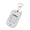 Star Shape Keyring Magnetic Photo Card Holder for Kids Student Unique Keyring