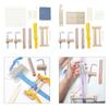 Peg Loom Braiding Weaving Racelets Weaving for Beginners Wooden Desk Clamp Set Yard Warping Weaving Loom Pegs Weaving Loom Kits