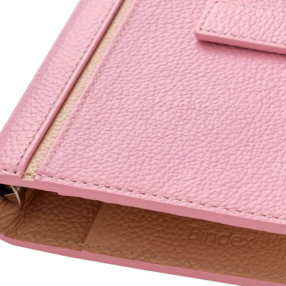 Bindex System Notebook NOLTY Unit P13 Mini 6-Hole Pink PB0012