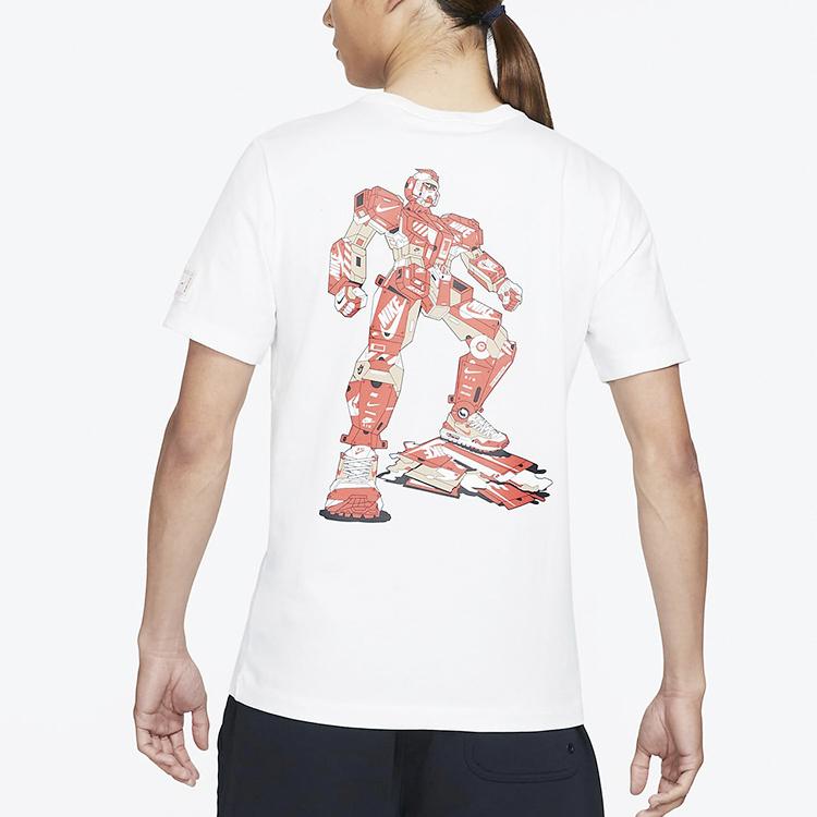 Nike Sportswear Transformers Printing T-Shirt White DJ1398-100