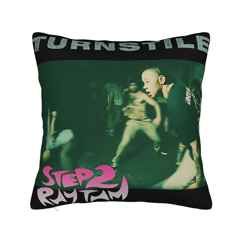 Decorative Pillow Covers Turnstile Rock Band Tour Merchandise Living Room  Throw Pillow Case Cover Square Multiple Sizes