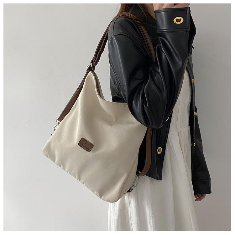 Damska płócienna torba miejska 2023 - Plecak o dużej pojemności i torba na ramię dla studentów