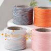 100% Coarse Cotton Grass Thread Crochet Material Summer Breathable Yarn DIY Hand Woven Crochet Bag Straw Hat Craft Material