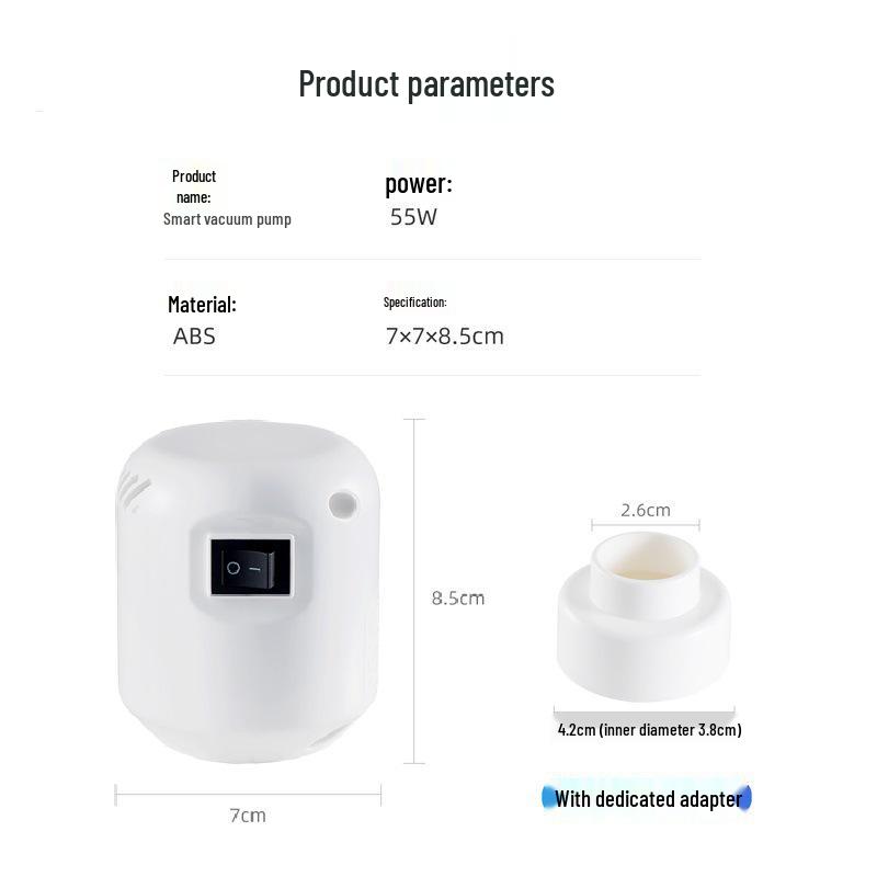 Universal Electric Air Pump for Compression Storage Bags